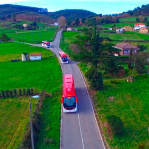 Autobuses modernos y seguros